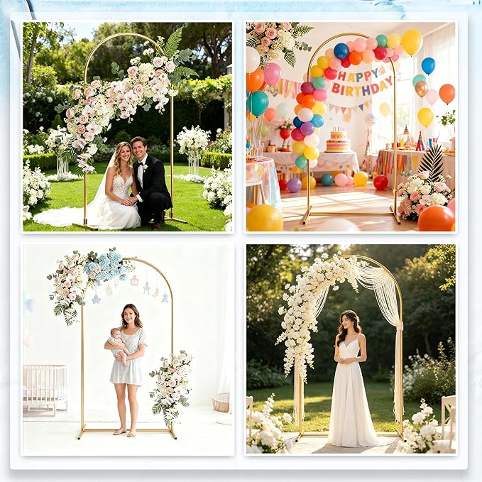 Arch Backdrop Stand 6FT Arcos para Decoracion De Fiestas Balloon Arch Stand - Image 6