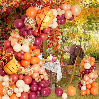 DBKL 138pcs Fall Balloon Garland Arch Kit - Image 2