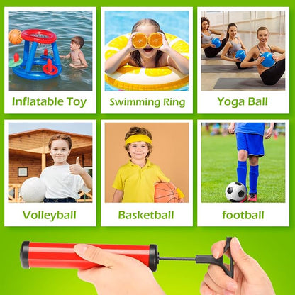 12 Sets Ball Pump Air Pumps Portable Hand Air Ball Pump Inflatables Air Ball - Image 7