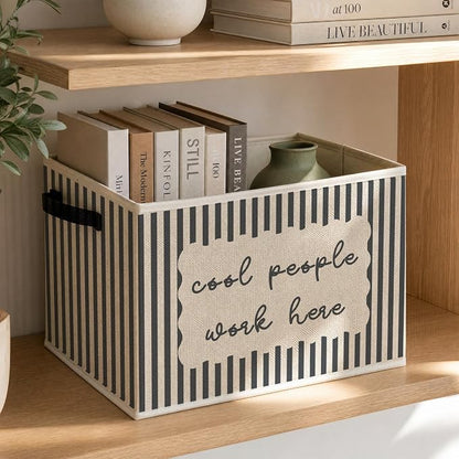 Cool People Work Here Office Storage Basket - Image 3