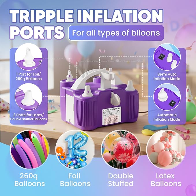 4-in-1 Balloon Pump Electric - Image 2