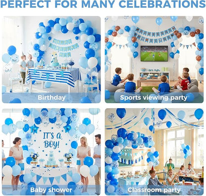 LovesTown 110PCS Latex Balloons 12inch Royal Blue Party Balloons Arch - Image 5