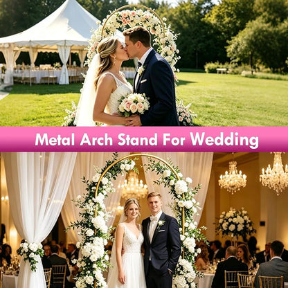 6ft Arch Backdrop Stand, Metal Wedding Arch Backdrop Stand - Image 2