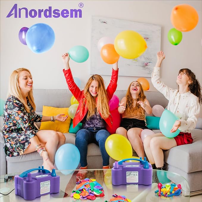 Anordsem Electric Balloon Air Pump: Polypropylene Plastic Case - Image 8