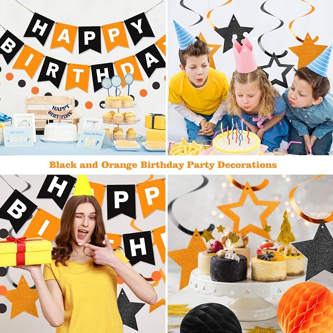 meowtastic Birthday Decorations Happy Birthday Banner - Image 5