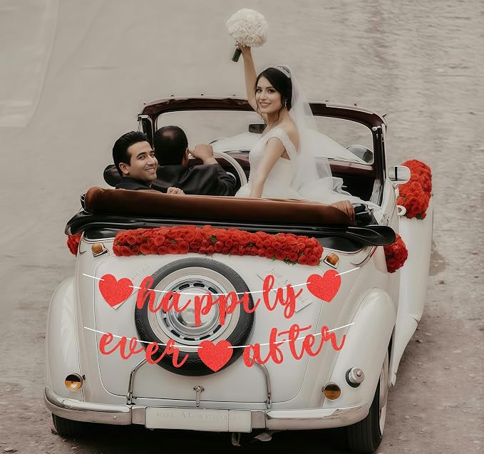 Pre-Strung Happily Ever After Banner - Image 6