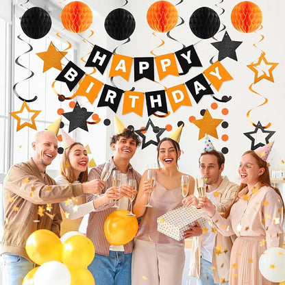 meowtastic Birthday Decorations Happy Birthday Banner - Image 4