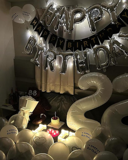 White 18 Balloon - Image 7