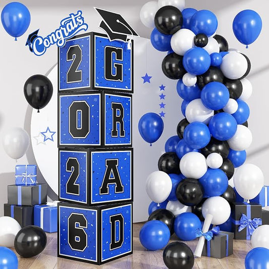 2026 Graduation Decorations, So Proud of You and Class of 2026 Grad Balloon by Togvu