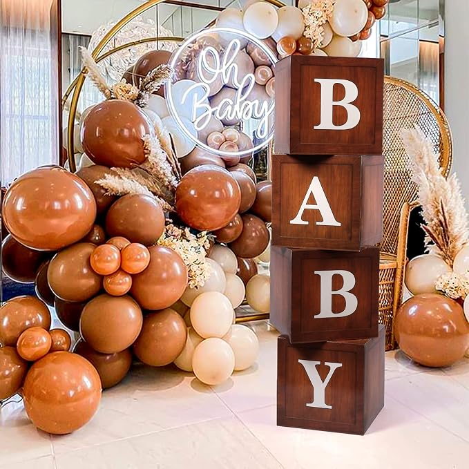 Voircoloria Baby Boxes with Letters - Image 6