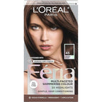 L'Oreal Paris Feria Multi-Faceted Shimmering Permanent Hair Color, 45 French Roast (Deep Bronzed Brown), Pack of 1 Hair Dye Kit