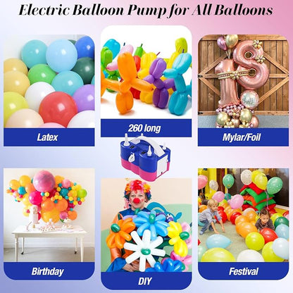 Electric Balloon Pump, 3-in-1 Portable Air Pump - Image 2