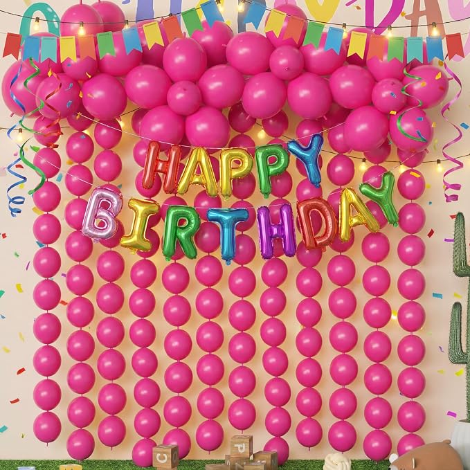 100 Pcs Link Balloon Quick Linking Latex Connected Balloons Linkable - Image 5