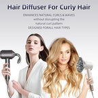 Hair Diffuser Attachment Nozzles for Hair Dryer Hd01 Hd02 Hd03 Hd04 Hd08 Hd15-Diffuser Attachment for Hair Dryer-Styling Flyaway Attachment Nozzles/Smoothing Nozzle Tools Attachment