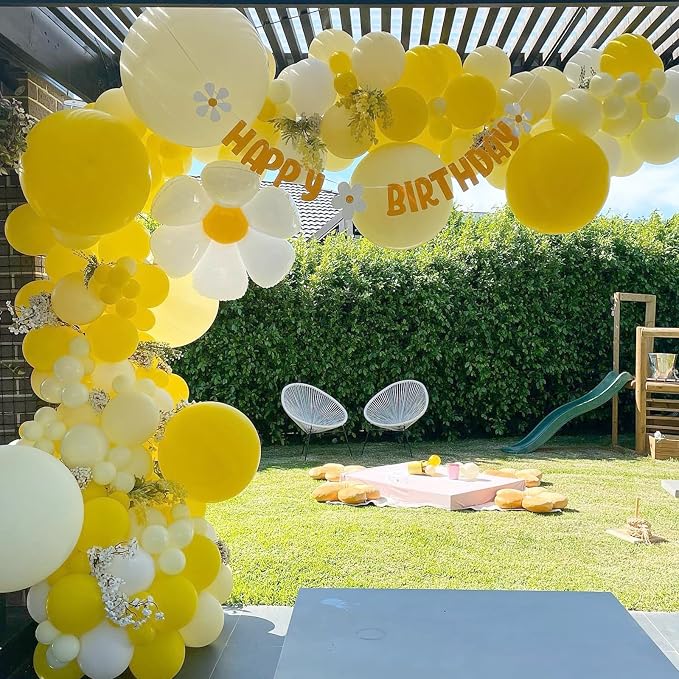 Pastel Yellow balloons 12 inch, Light Yellow Latex Balloons 50pcs Party Balloon - Image 6