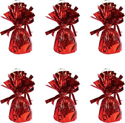 Beistle Metallic Plastic Wrapped Balloon Weight Holders by Beistle