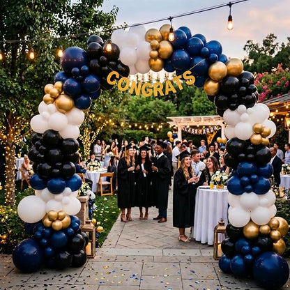 RUBFAC Gold Balloons, 2026 International Football Game Decor, Graduation - Image 2