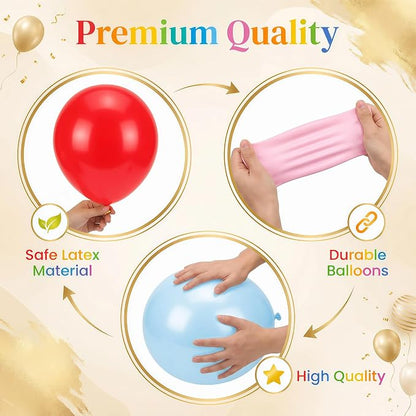 Assorted Bright Balloon Column Stand Kit Set of 2 - Image 6