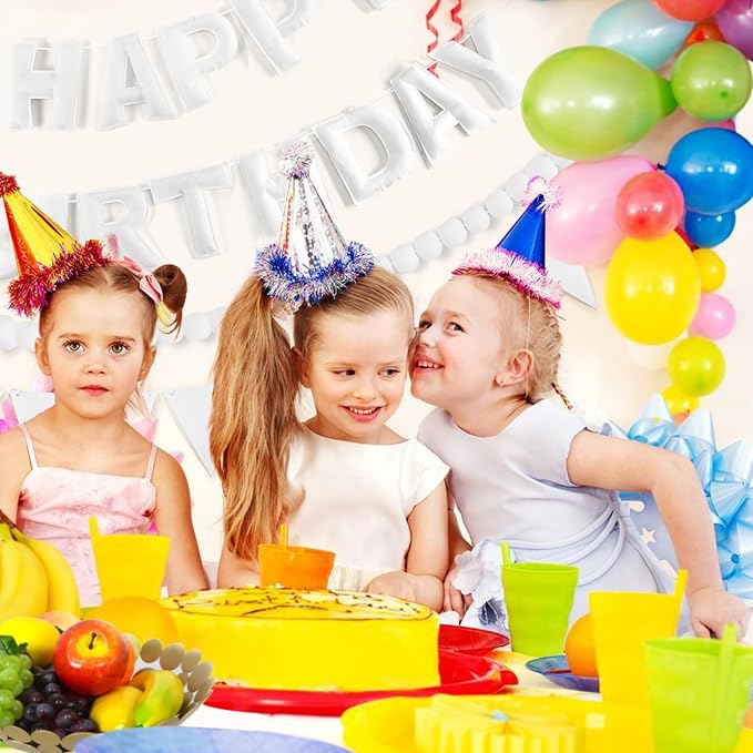 CANREVEL 3 PCS Pre-Strung 3D Happy Birthday Banner Decorations, Happy Birthday - Image 6
