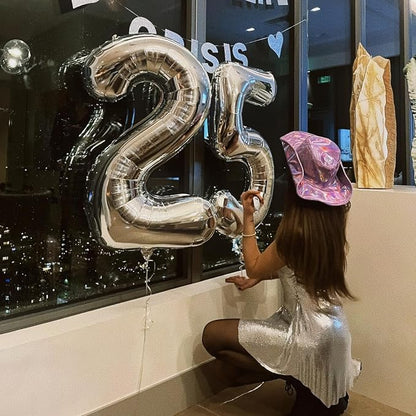 Sliver 25 Balloon - Image 3