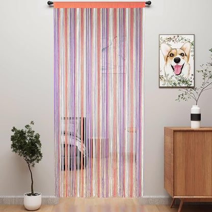 YIIBAII Door String Curtains Fringe Door Curtains by YIIBAII