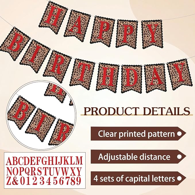SmoothNovelty 139 Pcs Felt DIY Custom Banner Kit Include 104 Letters 18 - Image 3