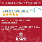 Kent 91T Wide Tooth Detangler Hair Comb for Women and Men - for Curly and Wavy Hair - Wet Hair Comb, Large Handle Wide Tooth Shower Comb for Effective Detangling, Saw-Cut Hand Polished made in England