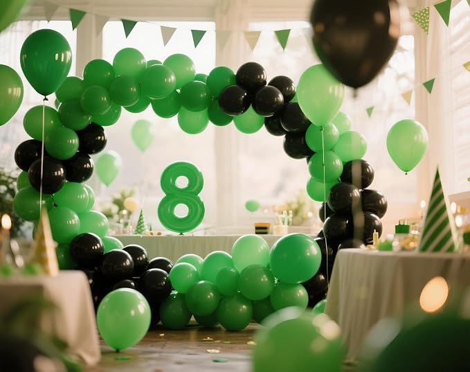 Green Balloons 145pcs Different Sizes 18 12 10 5 Inch - Image 5