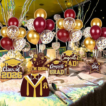 6 Sets 2026 Graduation Balloon Stand Kit - Image 7