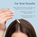 Eoans Leave-In Scalp Serum – Dry Scalp Relief, Anti-Dandruff & Itchy Scalp Treatment with Rosemary, Sage, Biotin & Amino Acids – Vegan, Hydrating Clean Formula, 1 fl oz (30 mL)