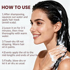 Collagen Hair Mask & Argan Oil for Damaged Hair-Hair Damage Repair Treatment Set -Deep Conditioning for Curly or Straight Thin Fine Hair,Split Ends Hair 3.38 fl.oz+7.06oz
