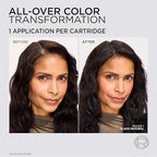 L'Oreal Paris Colorsonic Permanent Hair Dye Cartridge, Vibrant Hair Color for Root Touch Up, Gray Coverage or All Over Color in just 5 Minutes, 1 Natural Black (Coloring Device Sold Separately)