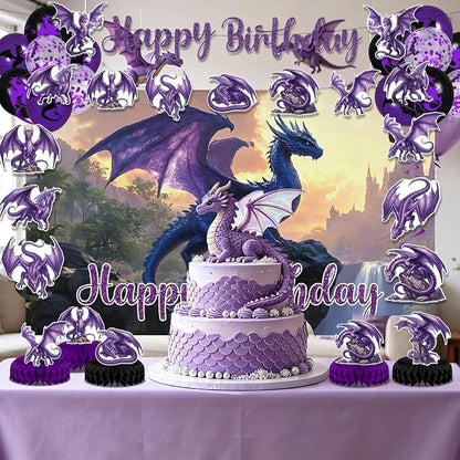 Dragon Birthday Party Decoration - Image 6
