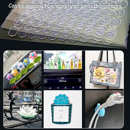 480 Pcs Gel Glue Dots, Double Sided Sticky Dots Clear, Removable Adhesive Dots - Image 2