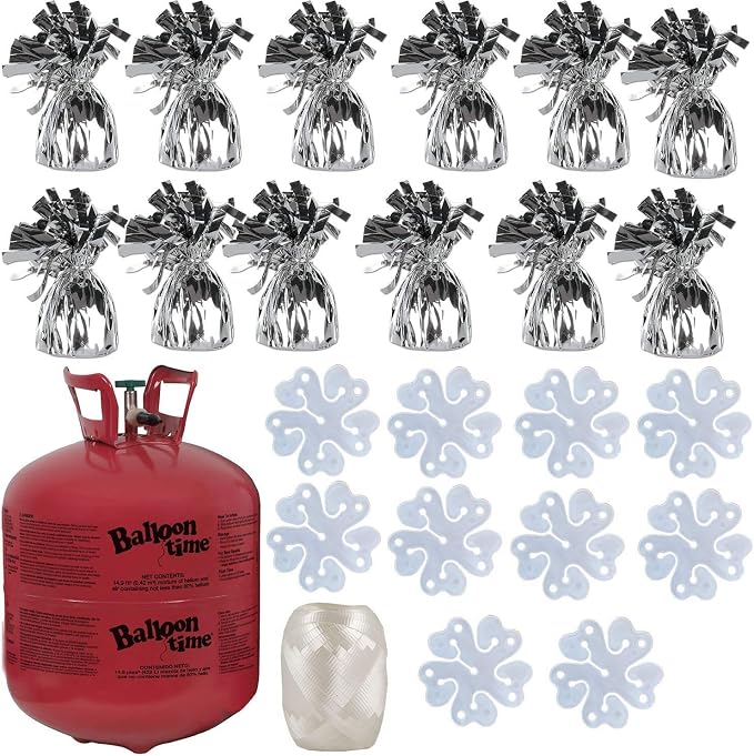 Balloon Time Disposable Helium Tank 14.9 cu.ft by BLUERIBBON