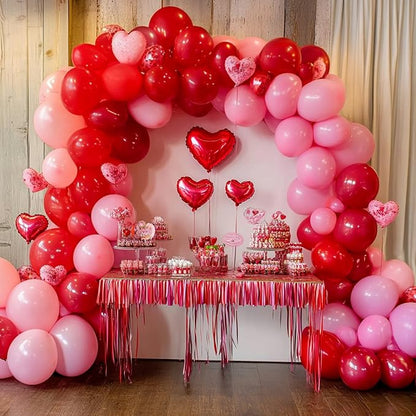 RUBFAC 135pcs Red Balloons Different Sizes 18 12 10 5 Inch - Image 5