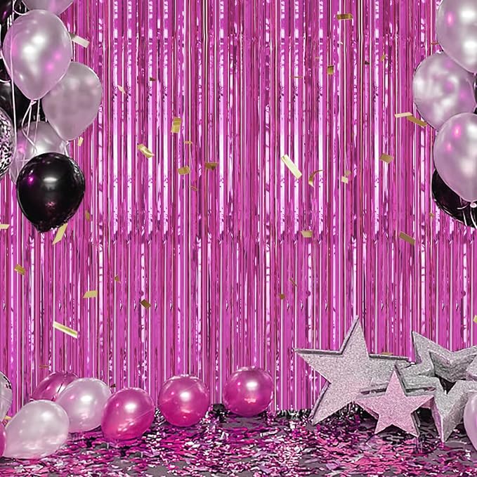 DECOCKRAT 3 Pack Foil Fringe Backdrop - Image 6