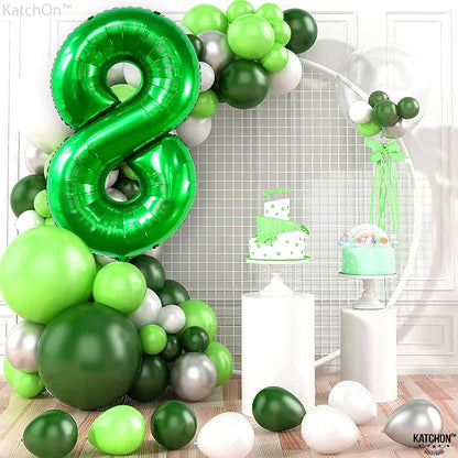 KatchOn Green 8 Balloon Number - Image 5