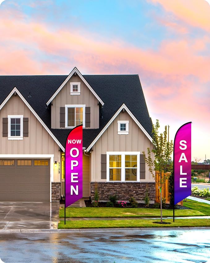 Custom Advertising Feather Flags - Image 6