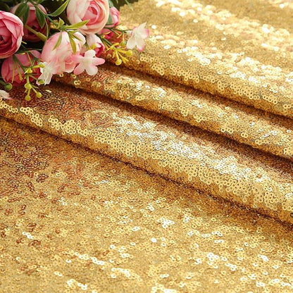 Sequin Backdrop Curtain 4 Pcs 2ftx8ft Wedding Ceremony Background Backdrop - Image 7