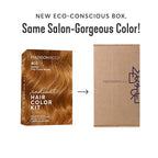 Madison Reed Radiant Hair Color Kit | 8CC Dark Vivid Copper Blonde (Matera Marigold) Vivid Color-Enhancing Formula | Salon-Quality Permanent Hair Dye | PPD-Free & Ammonia-Free | 1 Pack