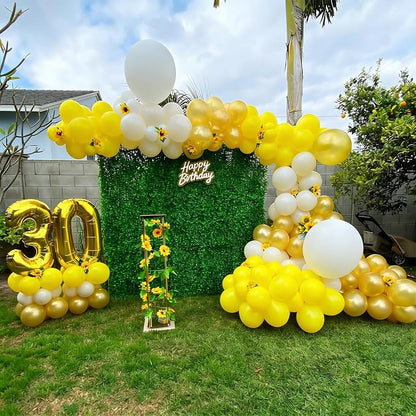 Lukiituke Yellow Balloons, Honeybee Sunflower Theme Decorations - Image 5