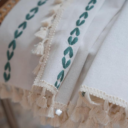 Sutuo Home Boho Curtains for Living Room Bedroom, Semi Blackout Farmhouse - Image 9
