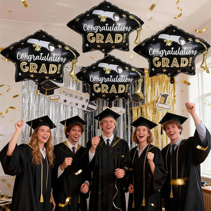 Graduation Cap Balloons, Graduation Decorations 2026 - Image 4