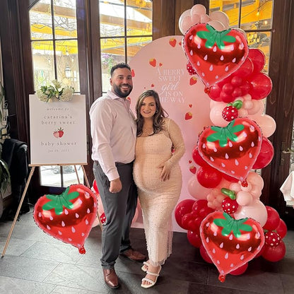 18 Inch Strawberry Foil Balloons - Image 3