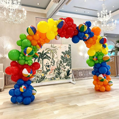 Lukiituke Tropical Balloon Arch Kit, Pool Party Decorations - Image 8