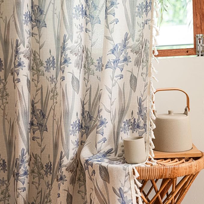 ENJOYBRIDAL Floral 84 Inch Curtains - Image 6