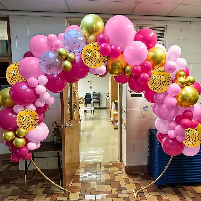 Hot Pink Cheetah Balloons - Image 4