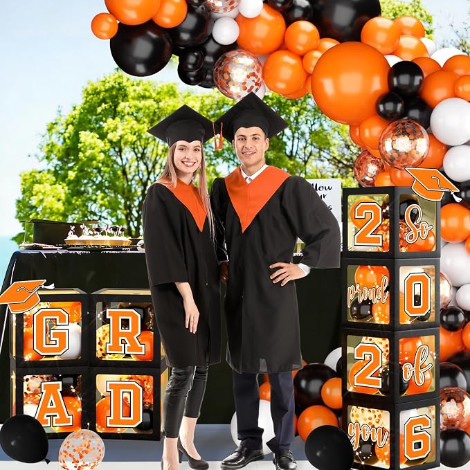 2026 Graduation Party Decorations Class of 2026 Balloon Boxes - Image 2