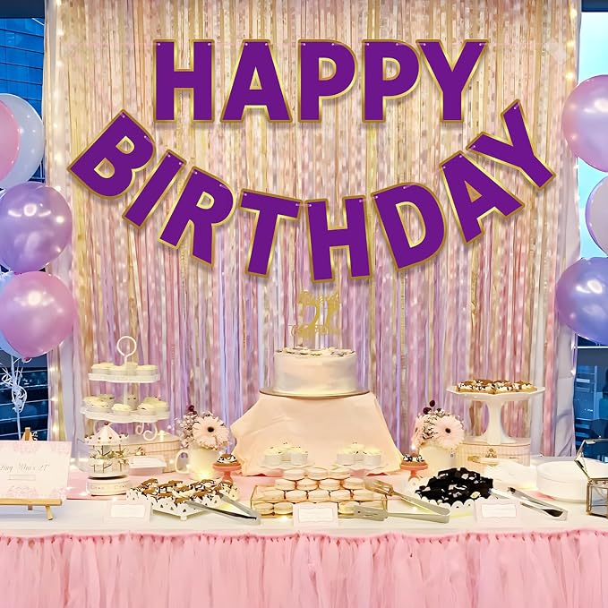 Pre-Strung Happy Birthday Banner - Image 7